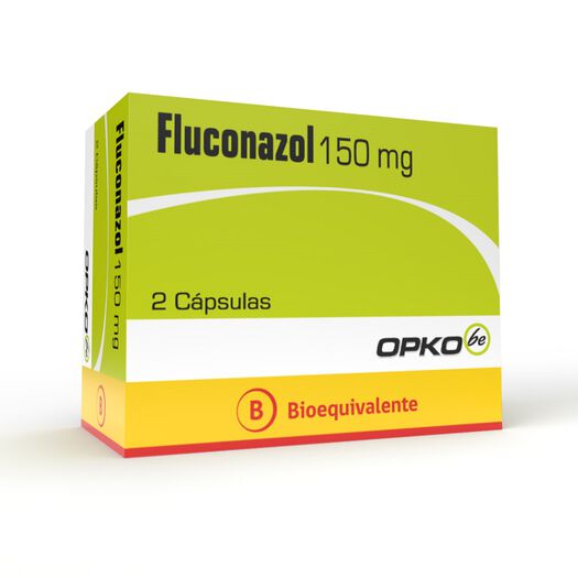 Fluconazol 150 mg x 2 Cápsulas OPKO CHILE S.A., , large image number 0