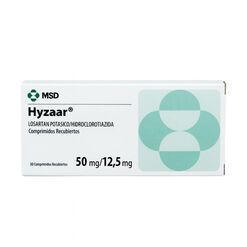 Hyzaar 50 mg/12.5 mg x 30 Comprimidos Recubiertos