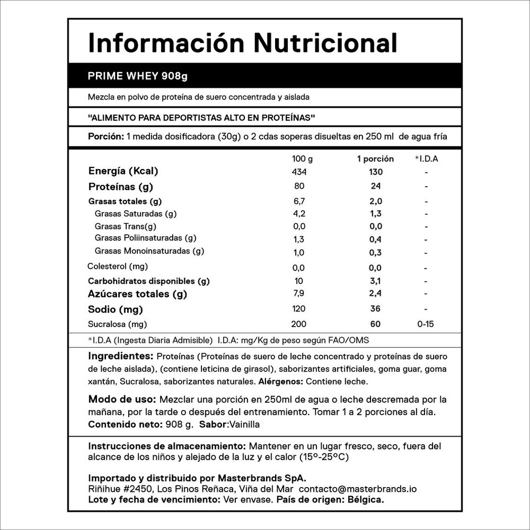 Proteína QNT Prime Whey Vainilla 908 g, , large image number 4