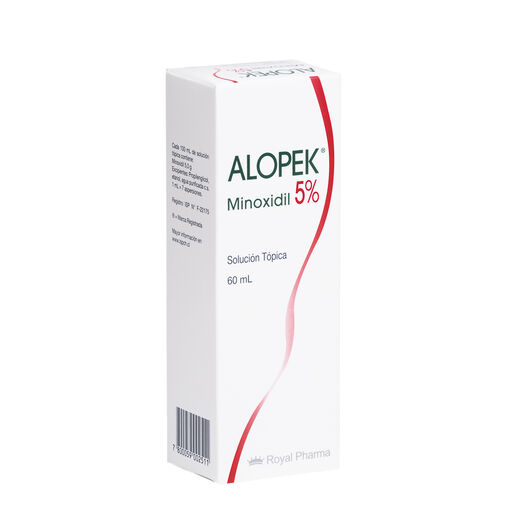 Alopek 5 % x 60 mL Solución Tópica, , large image number 0