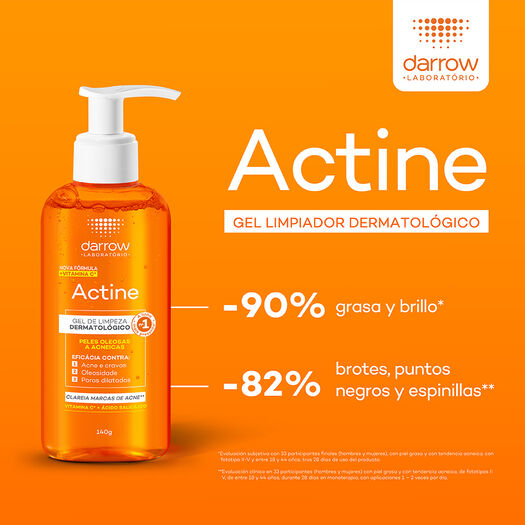 Darrow Actine Gel Limpiador Dermatológico 140G, , large image number 1
