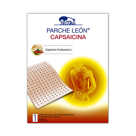 Parche Leon Con Capsaicina x 1 Sobre, , large image number 0