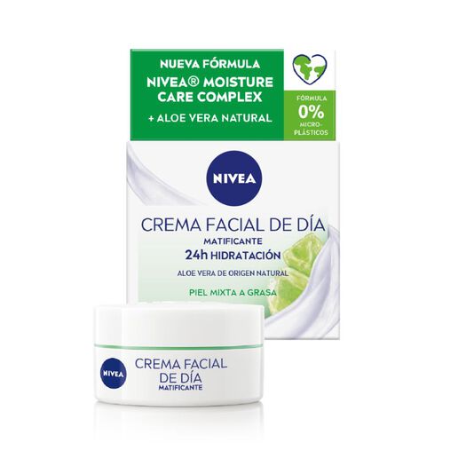 CREMA FACIAL HIDRATANTE MATIZANTE NIVEA DIA SPF15 50ML, , large image number 1