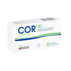 Cor 40 mg x 30 Cápsulas con Microgránulos con Recubrimiento Entérico