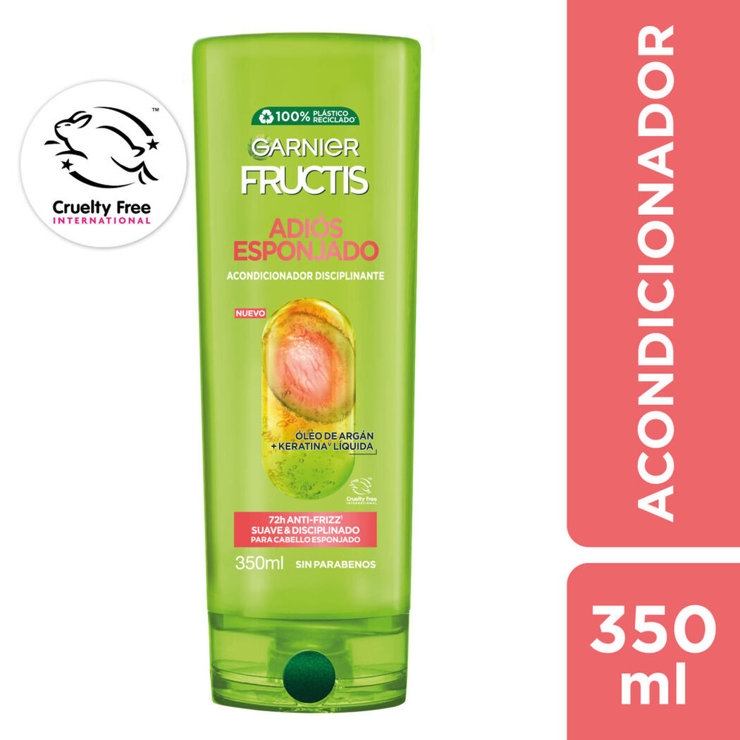 Acondicionador Fructis Adios Esponjado 350 mL, , large image number 0