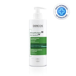 Shampoo Dercos Vichy Anticaspa Grasa 390 mL