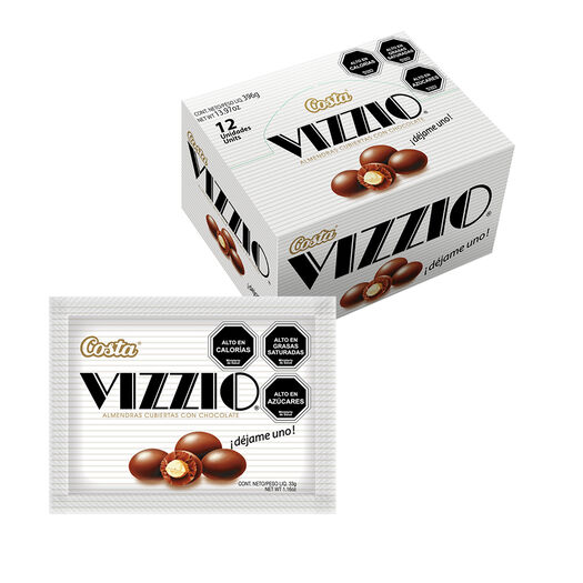 Vizzio Chocolate Snack x 33 g, , large image number 0