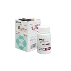 Isentress 400 mg x 60 Comprimidos Recubiertos