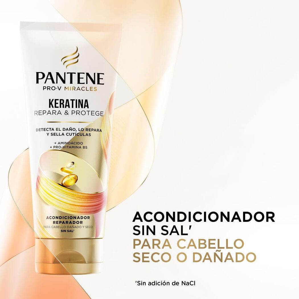 Acondicionador Pantene Keratina 250 mL, , large image number 1