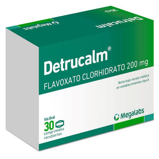 Detrucalm 200 mg x 30 Comprimidos Recubiertos, , large image number 0