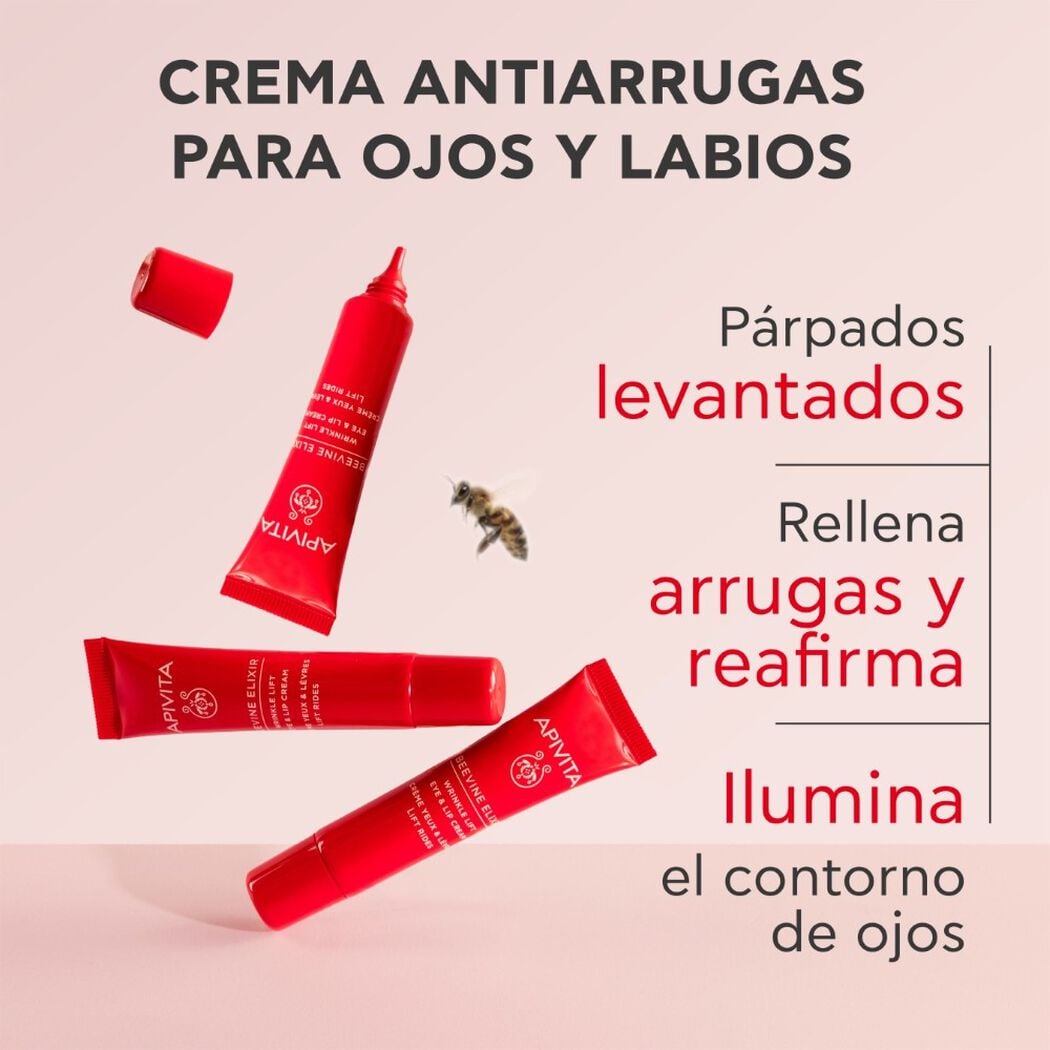 Contorno de Ojos & Labios Lift Arrugas Beevine Elixir 15ml Apivita, , large image number 1
