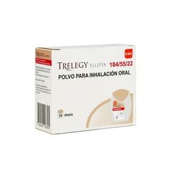 Trelegy Ellipta 184/55/22 Polvo para Inhalación 30 Dosis