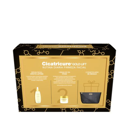 Pack Cicatricure Gold Día + Serum + Cosmetiquero, , large image number 1