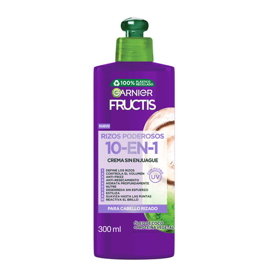 Crema de Peinar Fructis Rizos Poderosos 300 mL, , large image number 1