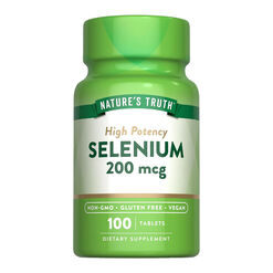 Selenio Nature's Truth 200Mcg 100 un