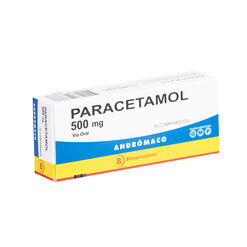 Paracetamol 500mg. Caja 16 Comp.Ad.
