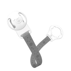 Clip Twistshake para Chupetes Gris 1 un
