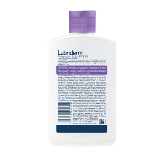 lubriderm® uv-15 protección solar x 400 ml, , large image number 2