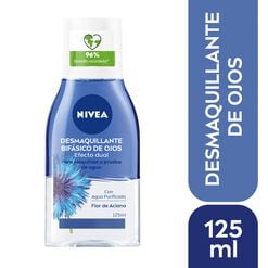 Desmaquillante Nivea B&iacute;fasico Ojos 125 mL
