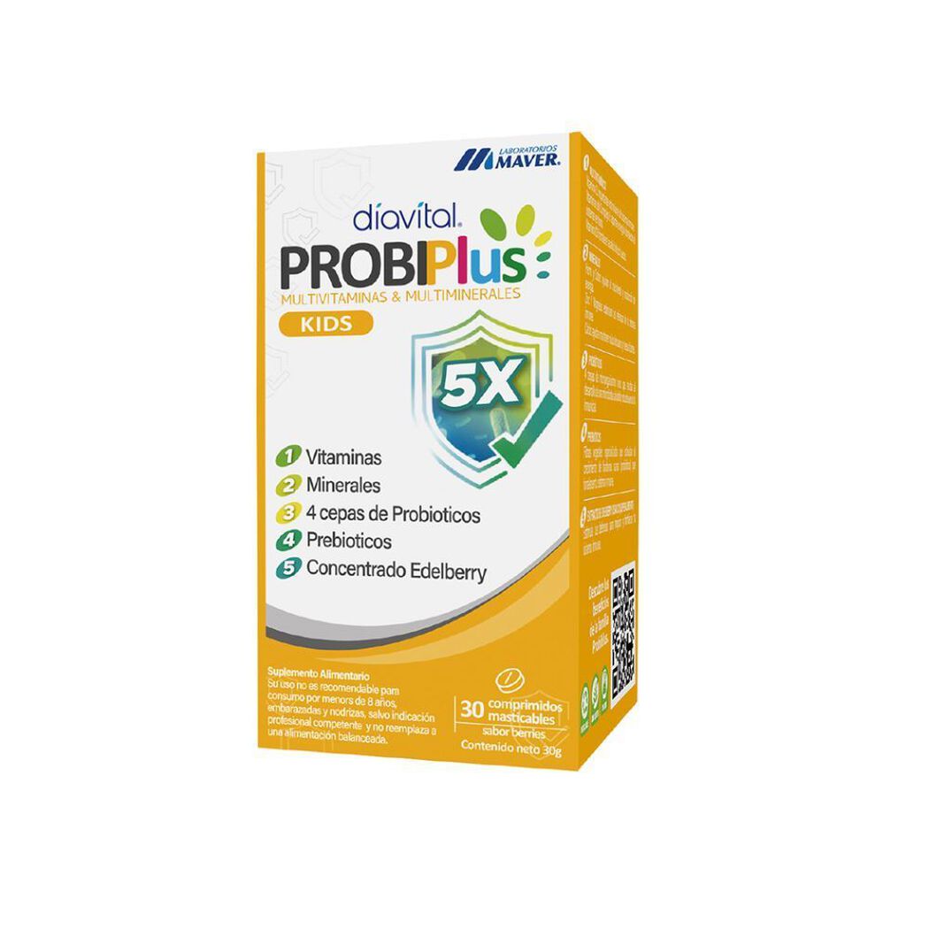 Probiplus Kids 30 Capsulas, , large image number 0