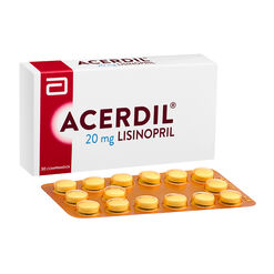 Acerdil 20 mg X 30 Comprimidos