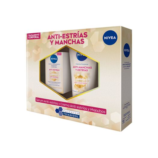 Pack Nivea Lumimous Crema Serum + Corporal 300Ml, , large image number 2