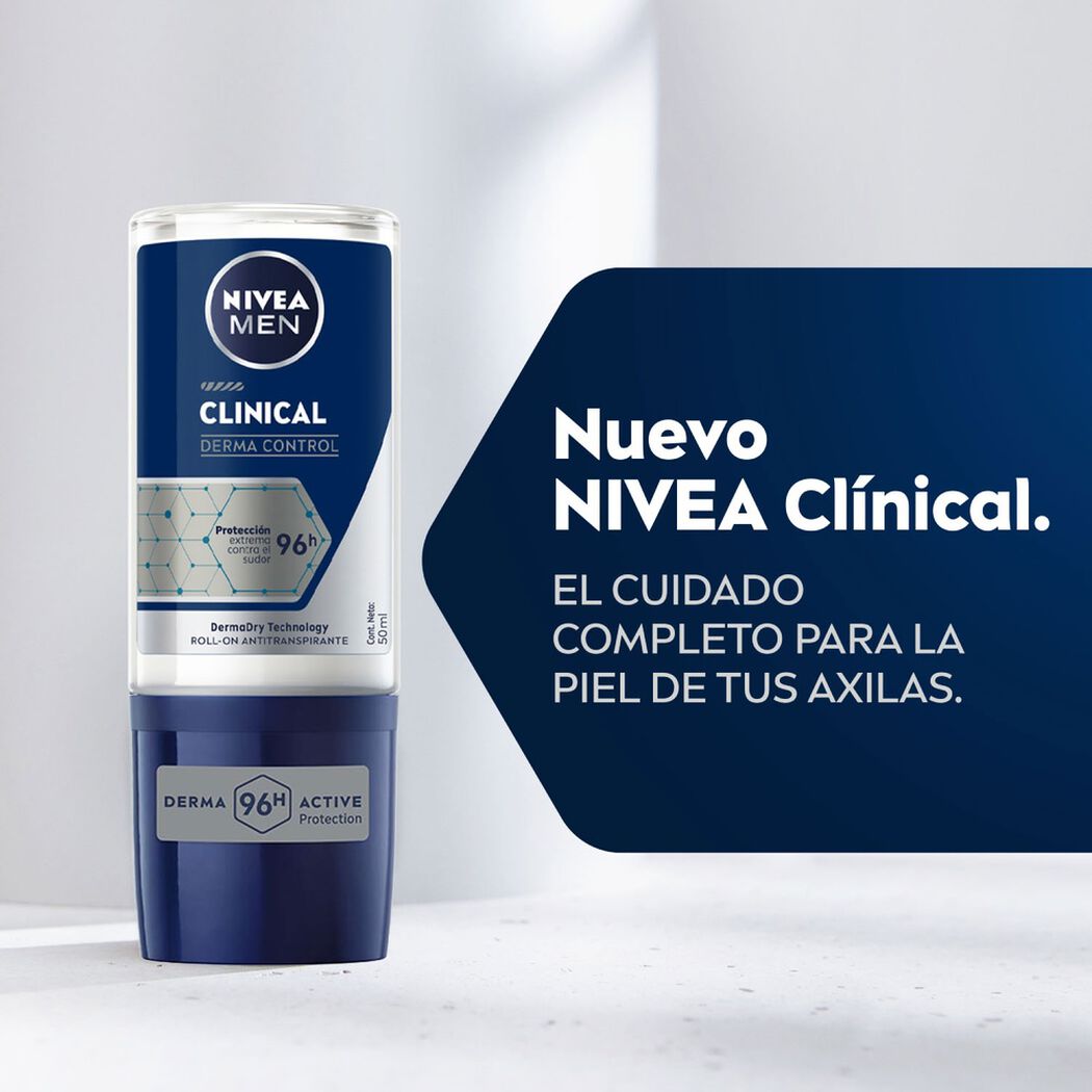 Antitranspirante Roll On Clinical  Masculino 50mL, , large image number 3
