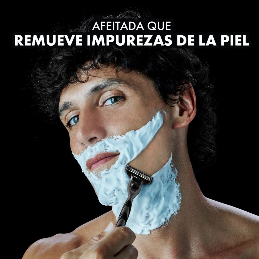 Repuesto M&aacute;quina de Afeitar Gillette Mach3 Carbono 4 un, , large image number 2