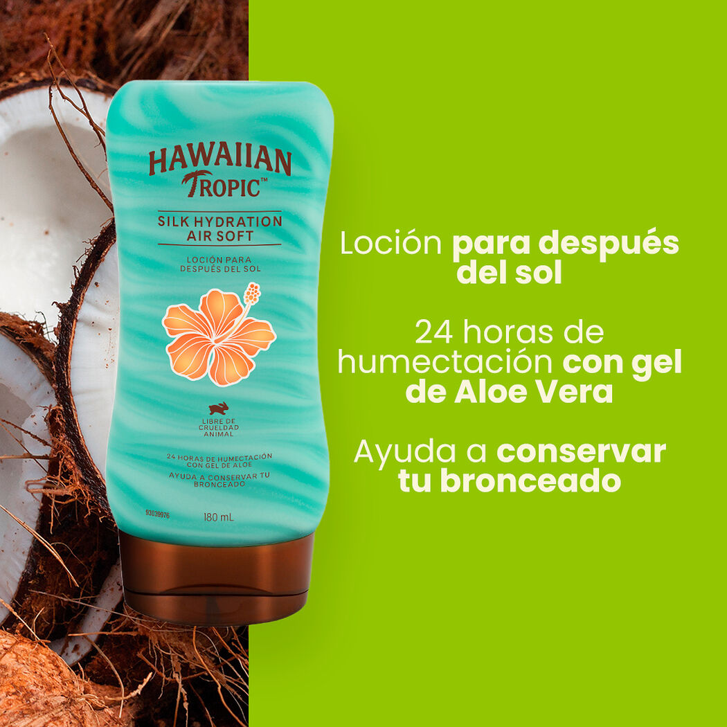 After Sun Hawaiian Tropic Silk Hydration Coco Papaya 180 mL, , large image number 1