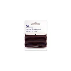 Boots Elasticos Grueso Cafe x 10 Unidades