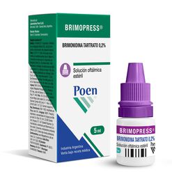 Brimopress 0,2 % x 5 mL Solución Oftálmica