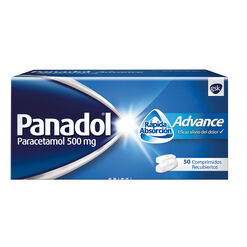 Panadol Advance 500 mg x 50 Comprimidos Recubiertos