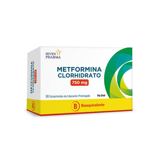 Metformina LP 750 mg 30 Comprimidos, , large image number 0