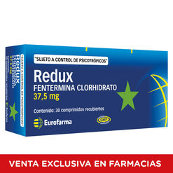 Redux 37,5 mg x 30 Comprimidos