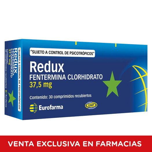Redux 37,5 mg x 30 Comprimidos, , large image number 0