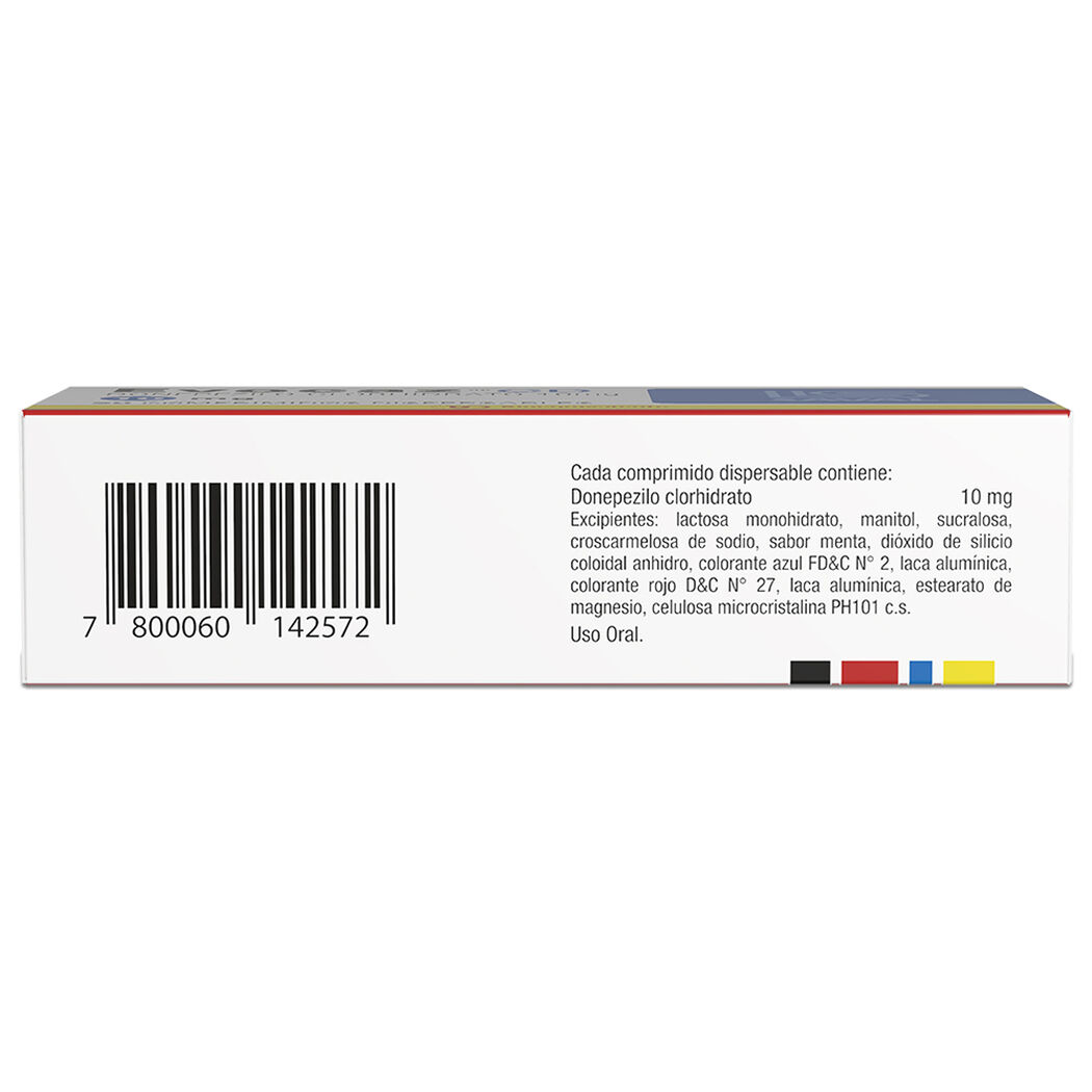 EVOCAZ CD Donepezilo clorhidrato 10 mg 30 comprimidos, , large image number 1