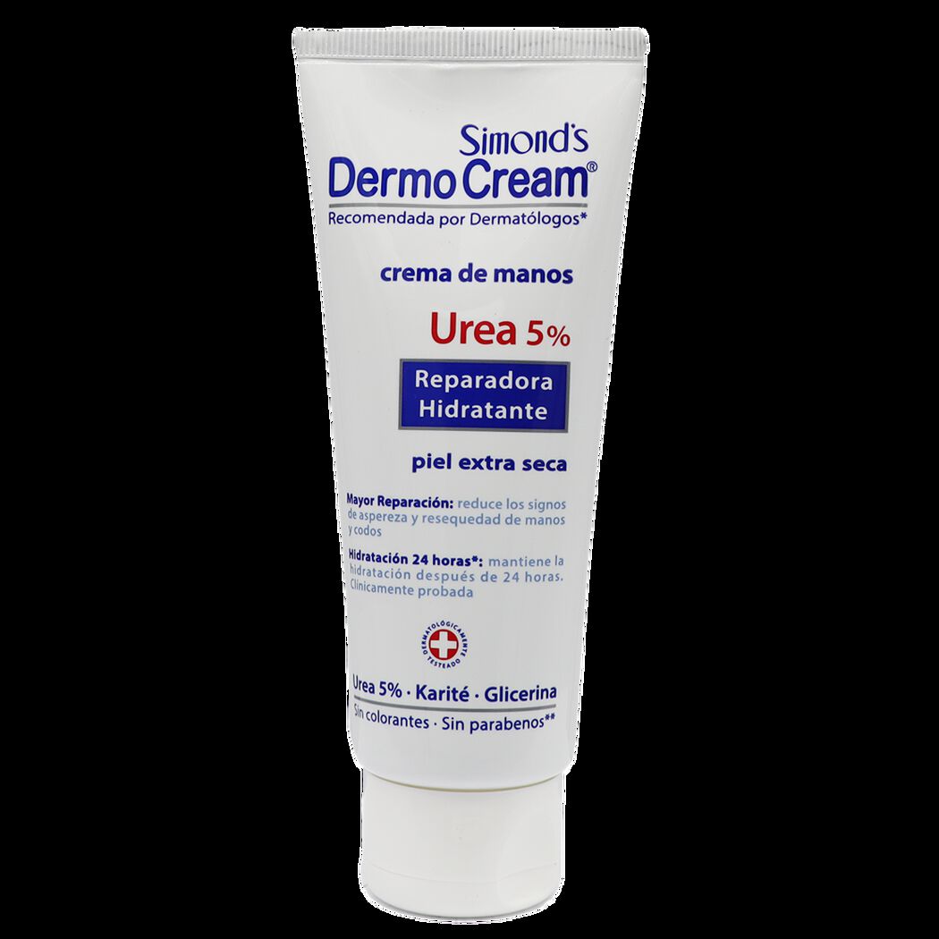 Crema Manos Dermocream Urea 5% 80gr, , large image number 0
