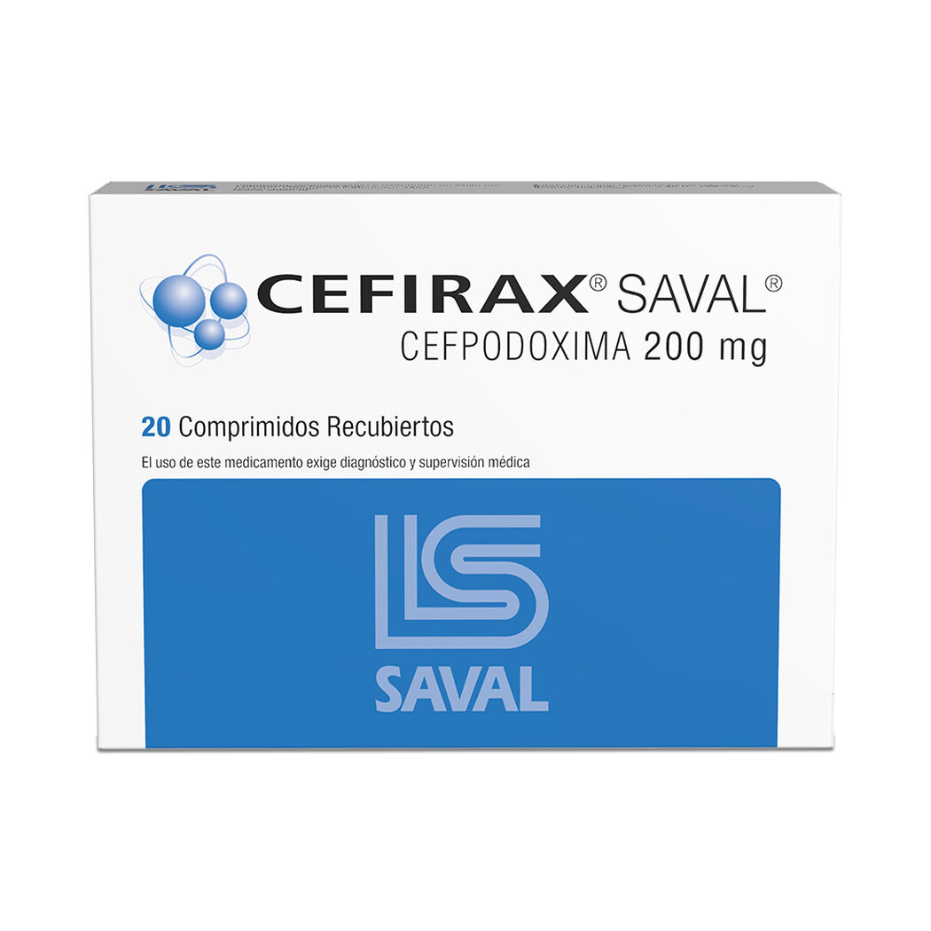 Cefirax 200 mg x 20 Comprimidos Recubiertos, , large image number 0