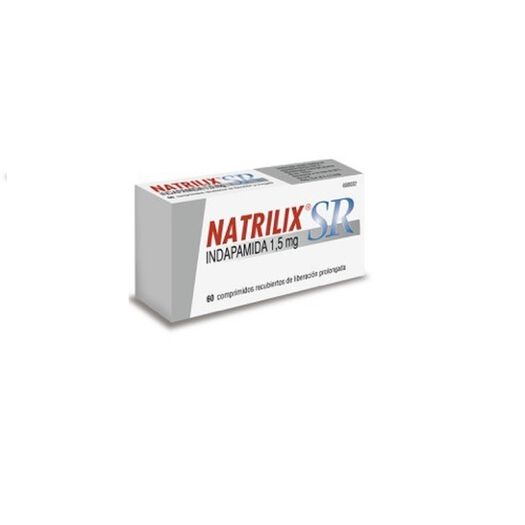 Natrilix SR 1.5 mg x 60 Comprimidos Recubiertos de Liberación Prolongada, , large image number 0