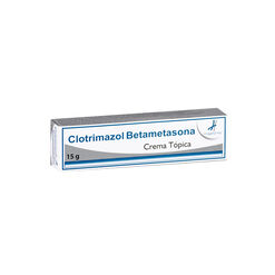 Clotrimazol + Betametasona x 15 g Crema Tópica HOSPIFARMA CHILE LTD