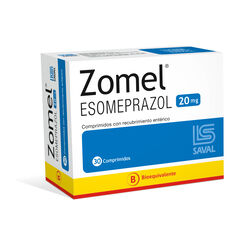 Zomel 20 mg x 30 Comprimidos