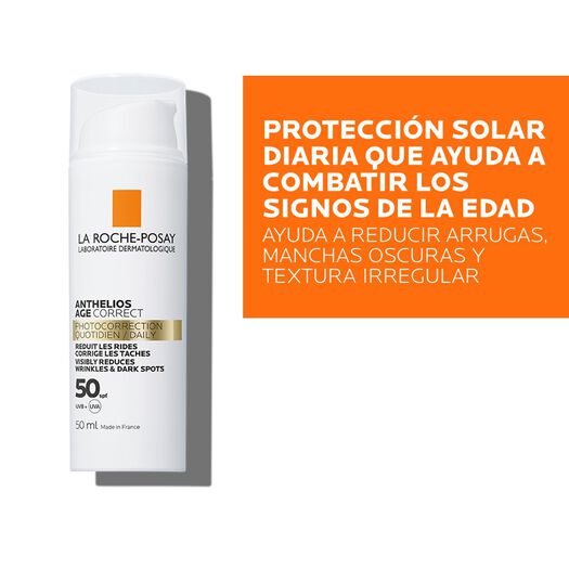 Protector Solar Rostro Anthelios Age Correct FPS50+ 50 ml, , large image number 2