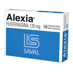 Alexia 120 mg x 10 Comprimidos Recubiertos