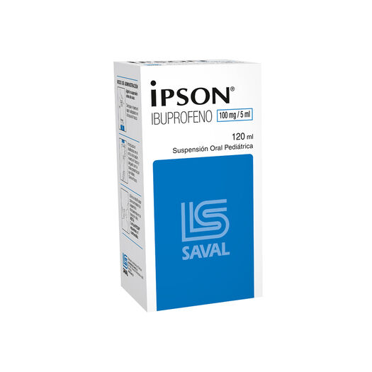 Ipson 100 mg/5 mL x 120 mL Suspensión Oral, , large image number 0