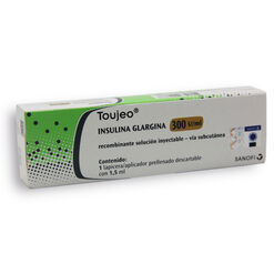 Insulina Toujeo (Glargina) 300 UI/mL Solucion Inyectable x 1 Aplicador Prellenado 1,5 mL