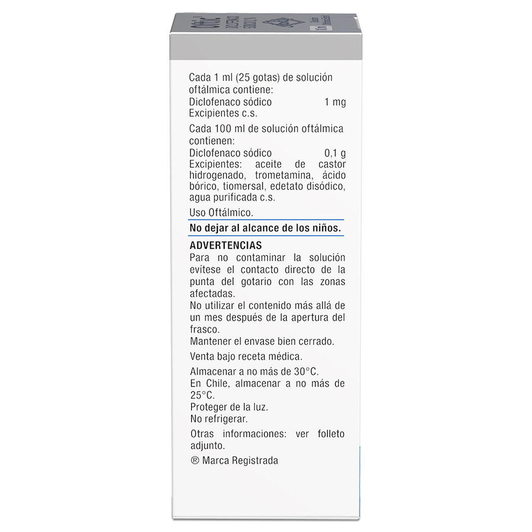 Oftic 1 mg/mL x 10 mL Solucion Oftalmica, , large image number 1