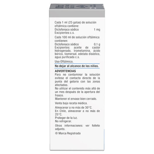 Oftic 1 mg/mL x 10 mL Solucion Oftalmica, , large image number 1