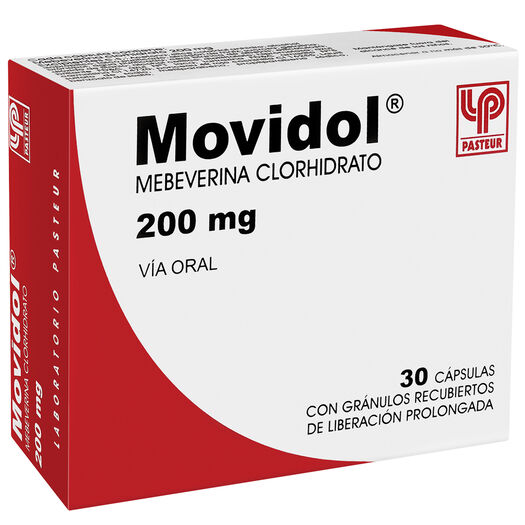 Movidol 200 mg x 30 Cápsulas con Gránulos Recubiertos de Liberación Prolongada, , large image number 0