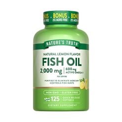 Omega 3 Fish Oil Nature's Truth 2000Mg 125 un