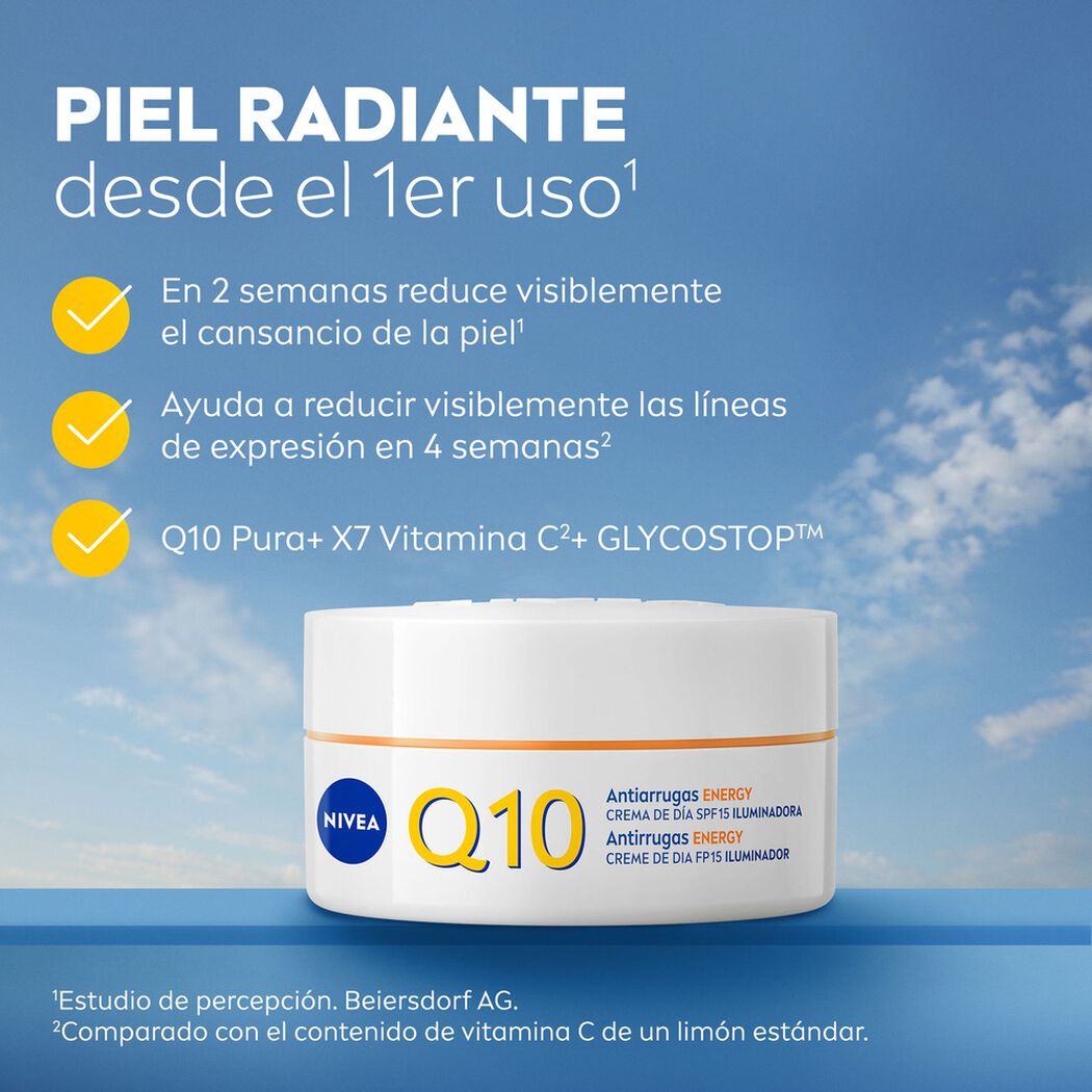 Crema Facial Nivea Q10 Energy D&iacute;a 50 ml, , large image number 2